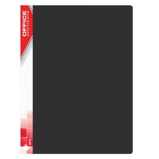 Album ofertowy Office Products A4, 10 koszulek, w sztywnej okładce czarny
