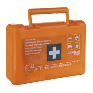 Apteczka samochodowa Donau SAFETY DIN 13164, w pudełku plastikowym 26 x 17 x 8 cm