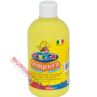 arba plakatowa Carioca Tempera wodna 500ml cytrynowa