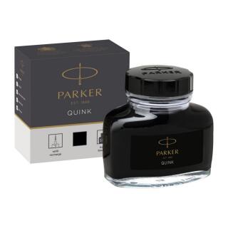 Atrament płynny w szklanym słoiczku Parker Quink 57 ml czarny