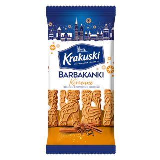 Barbakanki Korzenne Krakuski, herbatniki z przyprawami korzennymi 200 g