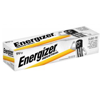 Baterie blokowe  Energizer Industrial E 6LR61 9V, alkaliczne 12 sztuk