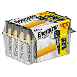 Baterie Energizer Alkaline Power AAA LR03 1,5V, cienkie paluszki alkaliczne 24 sztuki