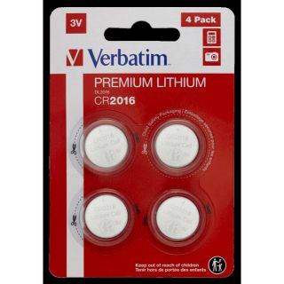 Baterie guzikowe Verbatim Premium Lithium CR2032 3V, litowe 4 sztuki