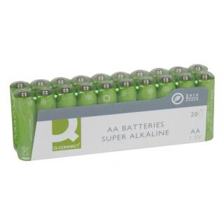 Baterie Q-Connect Super Alkaline AA LR06 1,5V, paluszki alkaliczne 20 sztuk