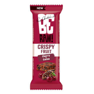 Baton BeRAW! Crispy Fruit Cherry & Cocoa 40 g 15 sztuk