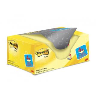 Bloczek samoprzylepny Post-it Super Sticky 38 x 51 mm, żółte bloczki 20 x 100 kartek