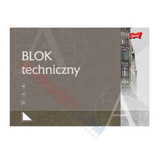 Blok techniczny biały Unipap A3 10 kartek