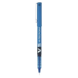 Cienkopis kulkowy ze skuwką Pilot V5 Hi-Tecpoint, igłowa końcówka 0,5 mm niebieski
