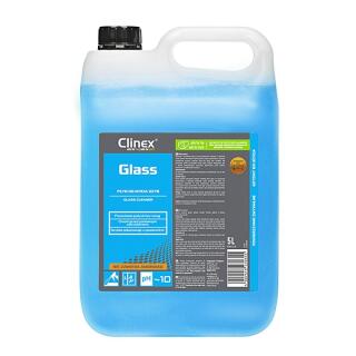 CLINEX Glass, płyn do mycia szyb, luster, stali nierdzewnej, emalii, kanister 5L