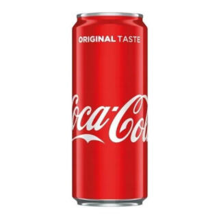 Coca Cola 0,33L, napój gazowany, w puszce 1 sztuka