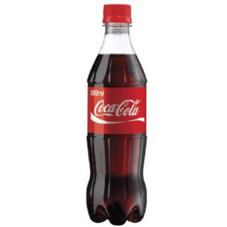 Coca Cola 0,5L, napój gazowany, w butelce PET 1 sztuka