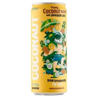 Coconaut Young Coconut Water 320 ml, woda kokosowa z sokiem ananasowym, w puszce 1 sztuka