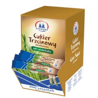 Cukier trzcinowy nierafinowany w saszetkach 5 g Diamant Dry Demerara 200 sztuk