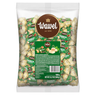 Cukierki z orzechami laskowymi w białej polewie Wawel Orzech Laskowy 1 kg