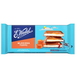 Czekolada mleczna toffi E. Wedel, nadziewana tabliczka 100 g