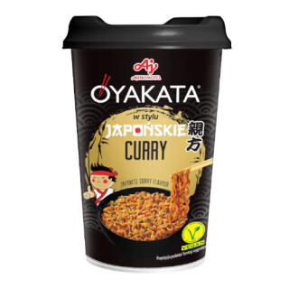 Danie instant z makaronem z sosem Oyakata w stylu Japońskie Curry 90 g