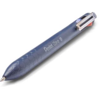 Długopis 4-kolorowy automatyczny Pentel iZee BXC467, końcówka 0,7 mm, obudowa granatowa 4 kolory