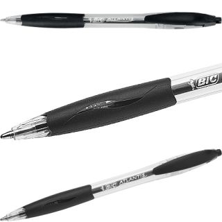 Długopis automatyczny BIC Atlantis M, końcówka 1,0 mm czarny