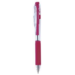 Długopis automatyczny Pentel BK437, końcówka 0,7 mm czerwony