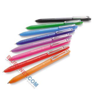 Długopis automatyczny Pentel iZee BX467, końcówka 0,7 mm, tusz olejowy czarny