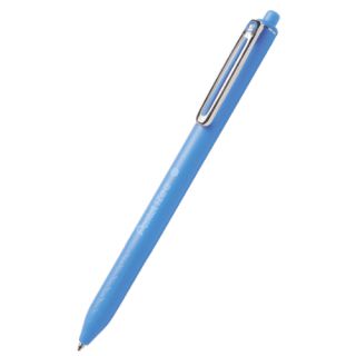 Długopis automatyczny Pentel iZee BX467, końcówka 0,7 mm, tusz olejowy błękitny
