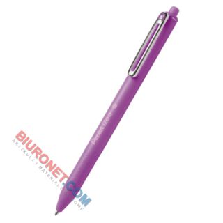 Długopis automatyczny Pentel iZee BX467, końcówka 0,7 mm, tusz olejowy fioletowy