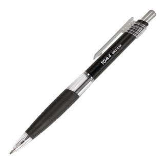 Długopis automatyczny Toma Medium 038, końcówka 1,0 mm czarny