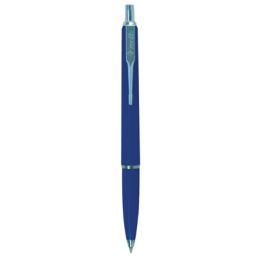 Długopis automatyczny Zenith 7 Classic, opakowanie 10 sztuk, miks kolorów obudowy, końcówka 0,8 mm niebieski