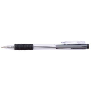 Długopis jednorazowy automatyczny Office Products, opakowanie 50 sztuk, końcówka 0,7 mm czarny