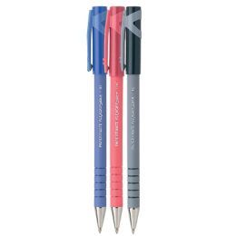 Długopis jednorazowy automatyczny Paper Mate FlexGrip Ultra M, końcówka 1,0 mm czerwony