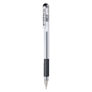 Długopis żelowy ze skuwką Pentel K116 Hybrid Gel Grip, końcówka 0,6 mm czarny