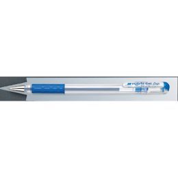 Długopis żelowy ze skuwką Pentel K116 Hybrid Gel Grip, końcówka 0,6 mm niebieski