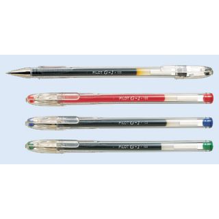 Długopis żelowy ze skuwką Pilot G-1 100, końcówka 0,25 mm czarny
