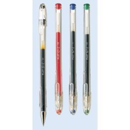 Długopis żelowy ze skuwką Pilot G-1 100, końcówka 0,25 mm czerwony