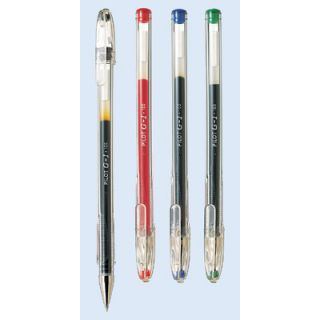 Długopis żelowy ze skuwką Pilot G-1 100, końcówka 0,25 mm zielony