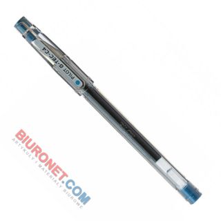 Długopis żelowy ze skuwką Pilot G-TEC-C4, cienka końcówka 0,2 mm, tusz polimerowy niebieski