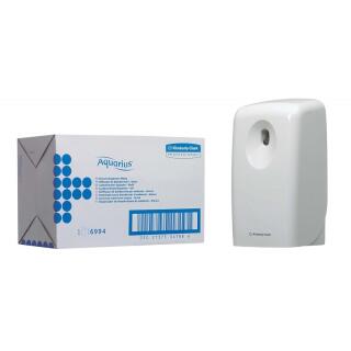 Dozownik do odświeżacza powietrza Kimberly-Clark Aquarius 6994, automatyczny, na wkłady Kleenex biały
