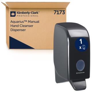 Dozownik mydła w płynie lub pianie Kimberly-Clark Aquarius 1000 ml 7173, na wkłady czarny