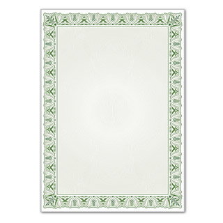 Dyplom ozdobny Cyprys A4, papier satynowany 250g 20 arkuszy