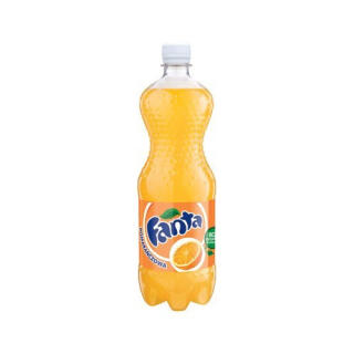 Fanta 0,85L, pomarańczowy napój gazowany, w butelce PET 1 sztuka