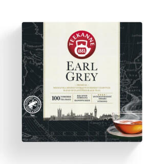 Herbata czarna Teekanne Earl Grey, aromatyzowana, torebki ze sznureczkami 100 torebek