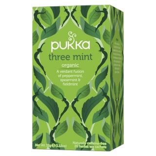 Herbata PUKKA Three Mint, 20 kopert 20 kopert