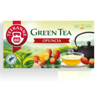 Herbata zielona Teekanne Green Tea Opuncja, aromatyzowana, torebki w kopertach 20 kopert