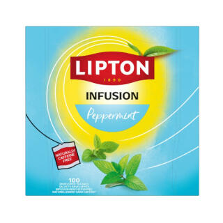 Herbata ziołowa Lipton Feel Good Selection Relax Peppermint, torebki w kopertach 100 kopert