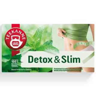 Herbata ziołowa Teekanne Harmony For Body & Soul Detox & Slim, funkcyjna, torebki w kopertach 20 kopert