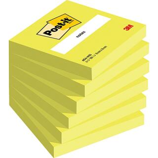 Karteczki samoprzylepne Post-it 76 x 76 mm, zielony bloczek 1 x 100 kartek