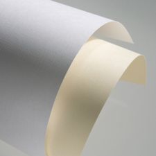 Karton ozdobny Standard Płótno A4/240g, tłoczony kremowy