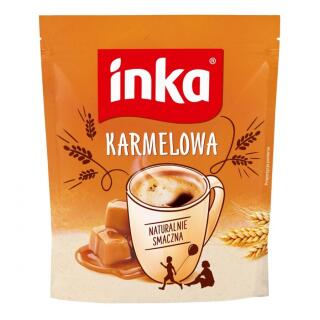 Kawa zbożowa rozpuszczalna Inka Karmelowa, w torebce 200 g