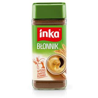 Kawa zbożowa rozpuszczalna z błonnkiem Inka Błonnik, w słoiku 100 g